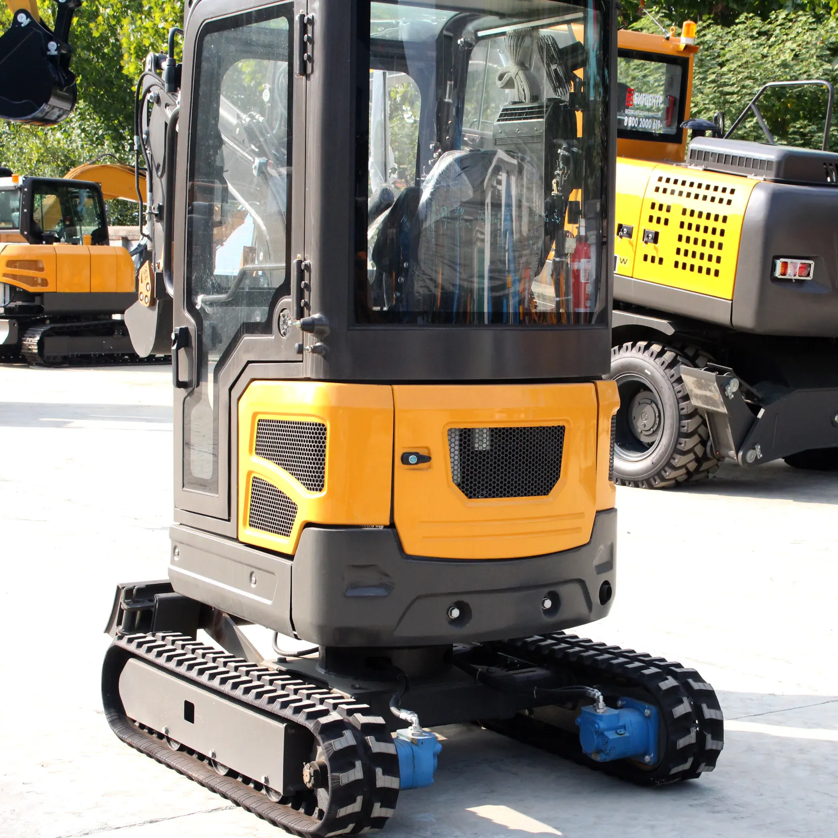 Mini Home Excavator FW35T - - Fullwin Machinery 5