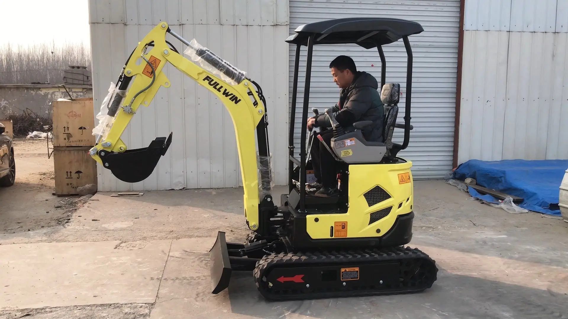 Small Excavator for Sale 1 Set by Fullwin Machinery 1