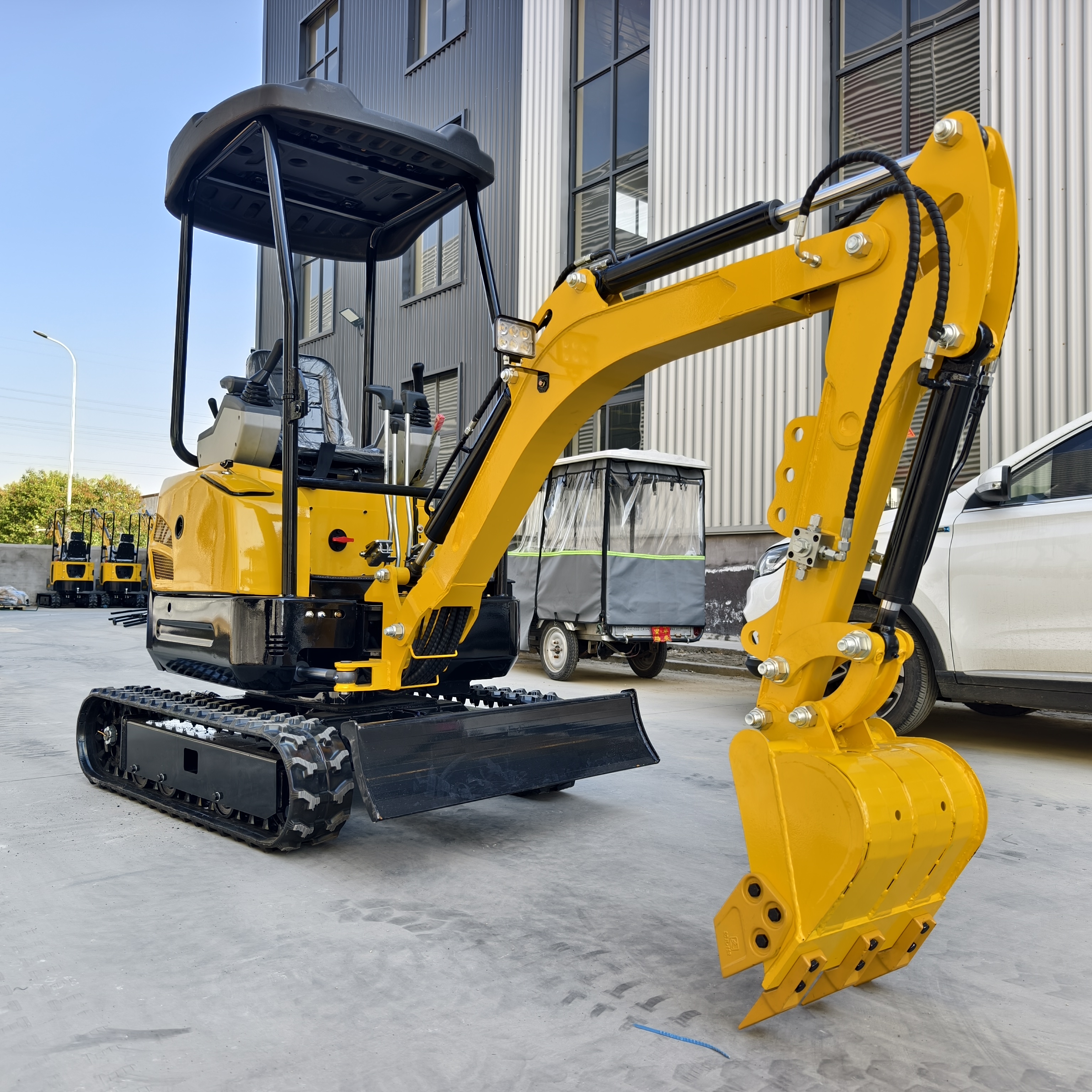 High-Quality Mini Excavator FW15N 1.5ton Fullwin Machinery 6