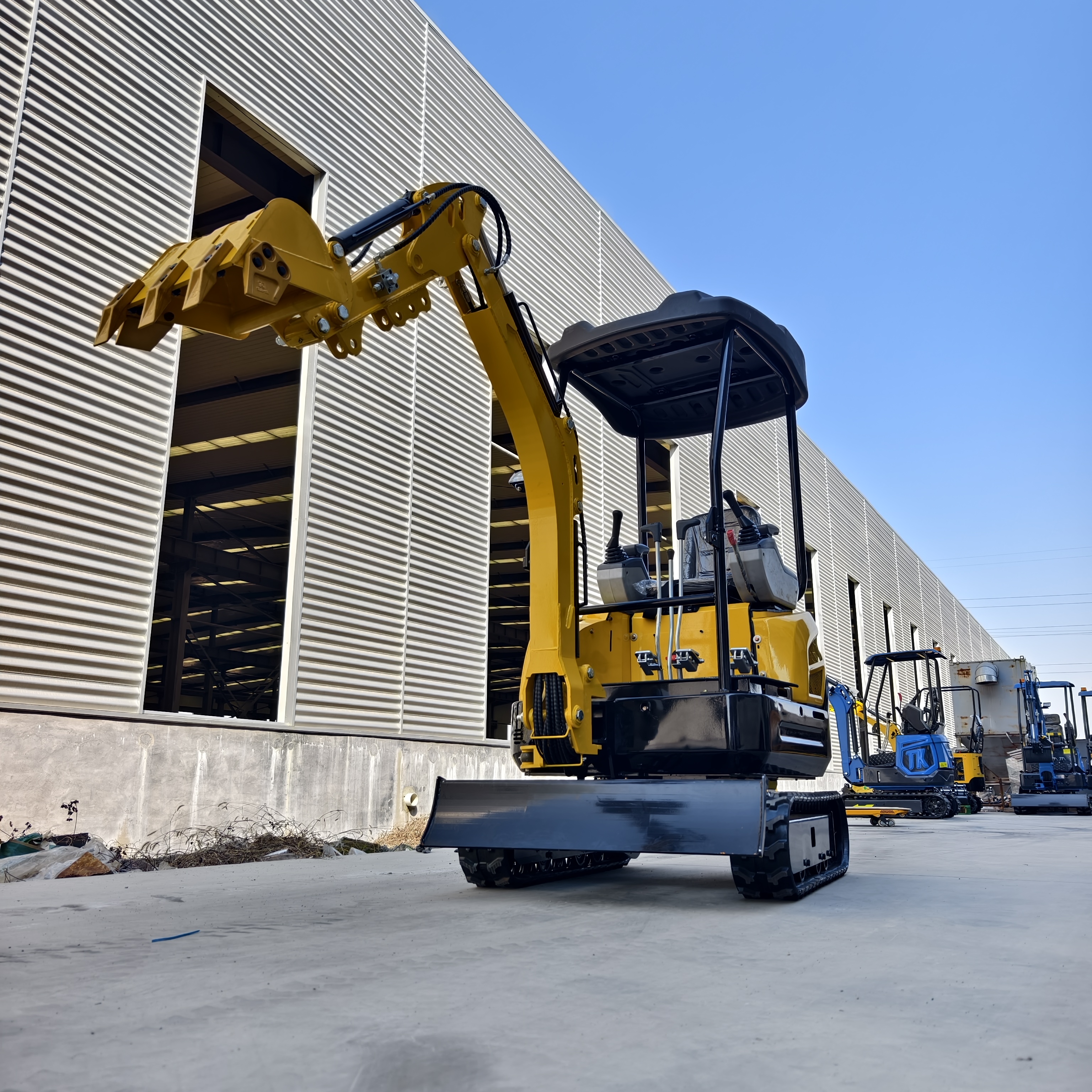 High-Quality Mini Excavator FW15N 1.5ton Fullwin Machinery 7