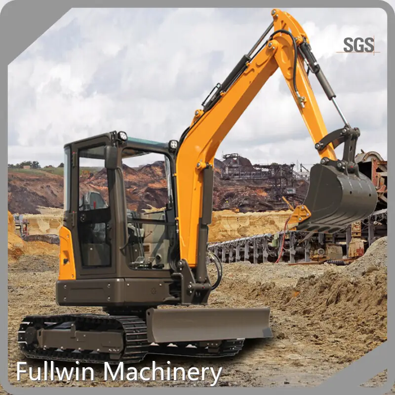 Small Home Excavator T/T by Fullwin Machinery 1