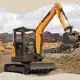 Small Excavator Supplier Blue by Fullwin Machinery 1
