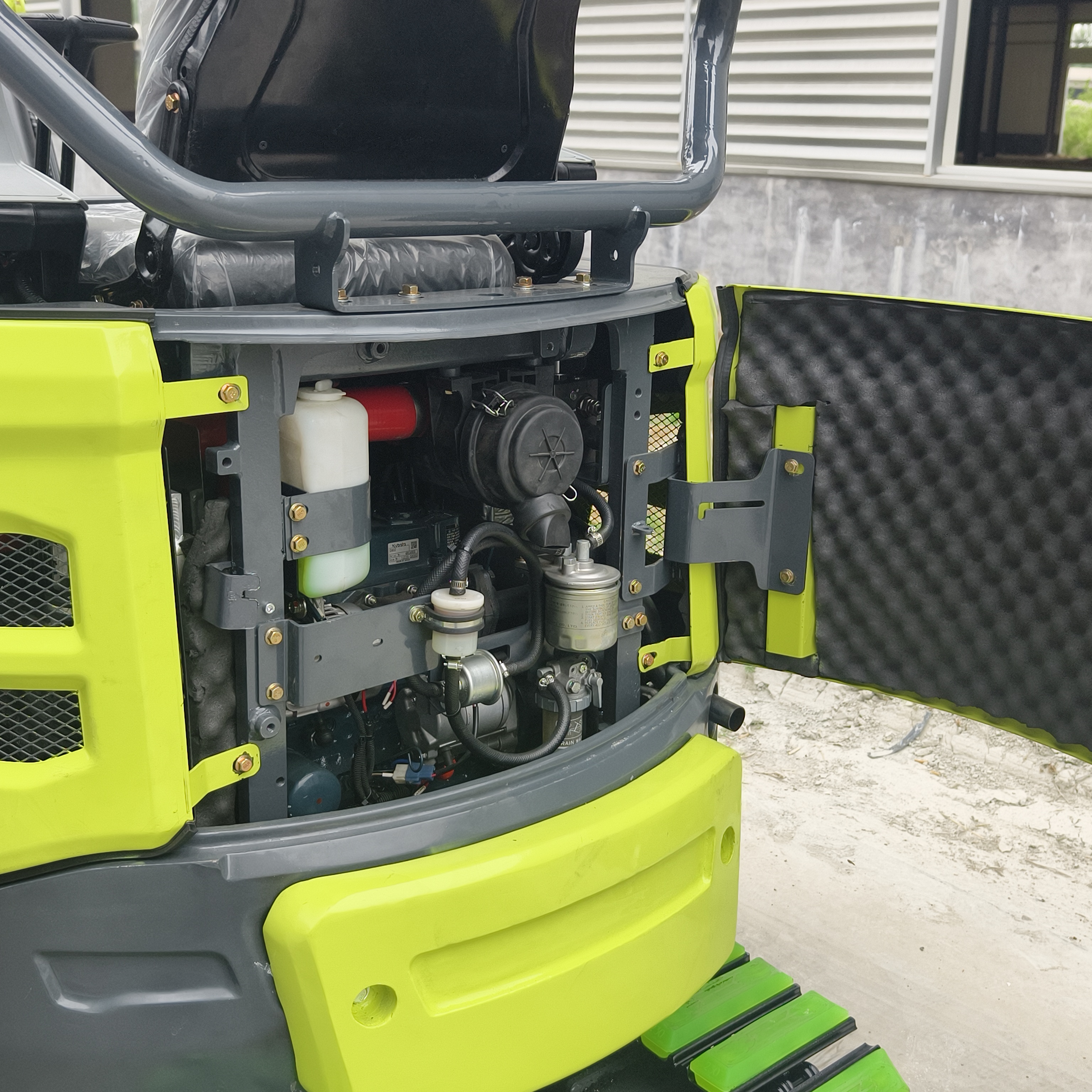 Miniexcavadora de alto rendimiento de 2 toneladas FW20Pro con motor Kubota D902 Euro5 EPA, excavadora de orugas hidráulica Fullwin 4