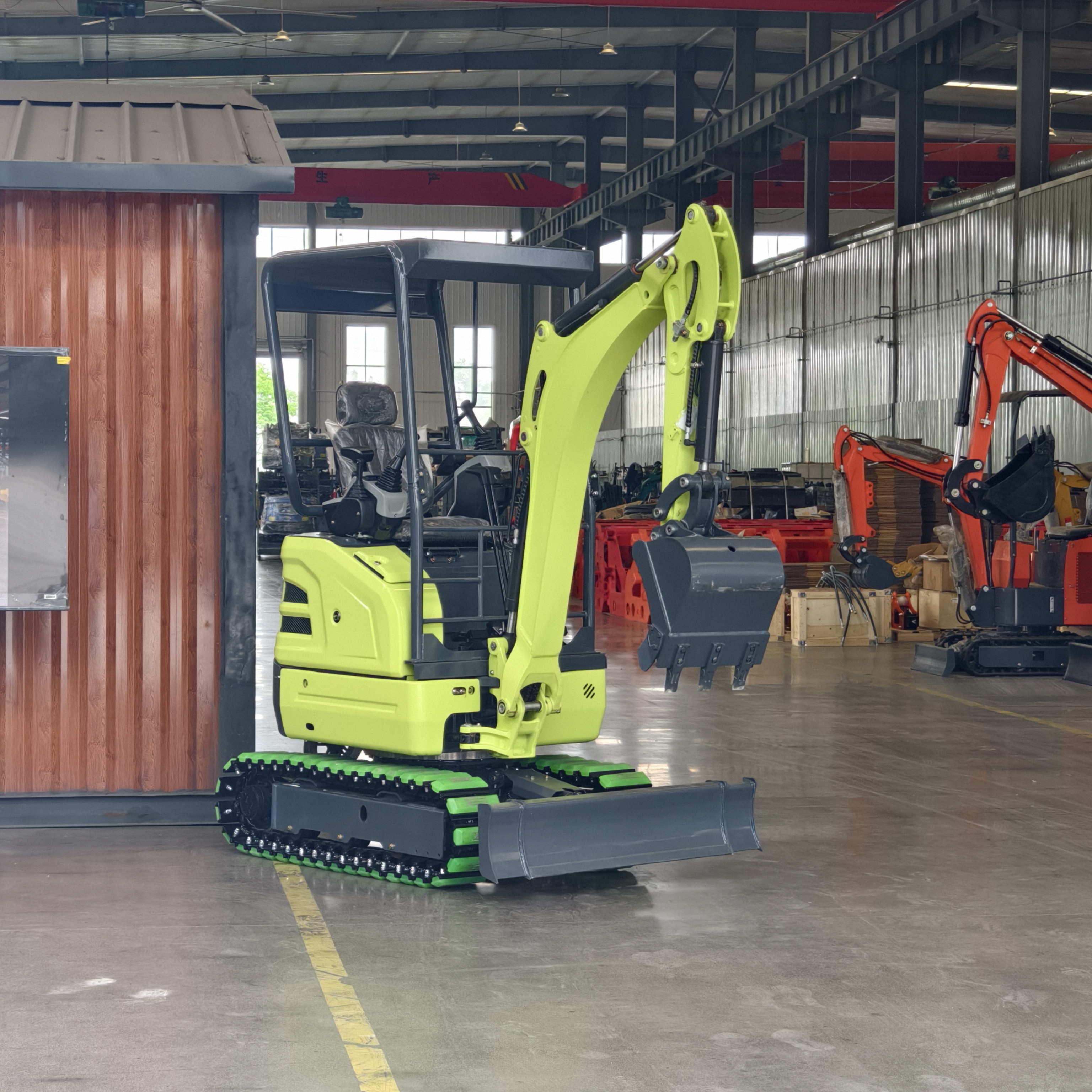 Miniexcavadora de alto rendimiento de 2 toneladas FW20Pro con motor Kubota D902 Euro5 EPA, excavadora de orugas hidráulica Fullwin 3
