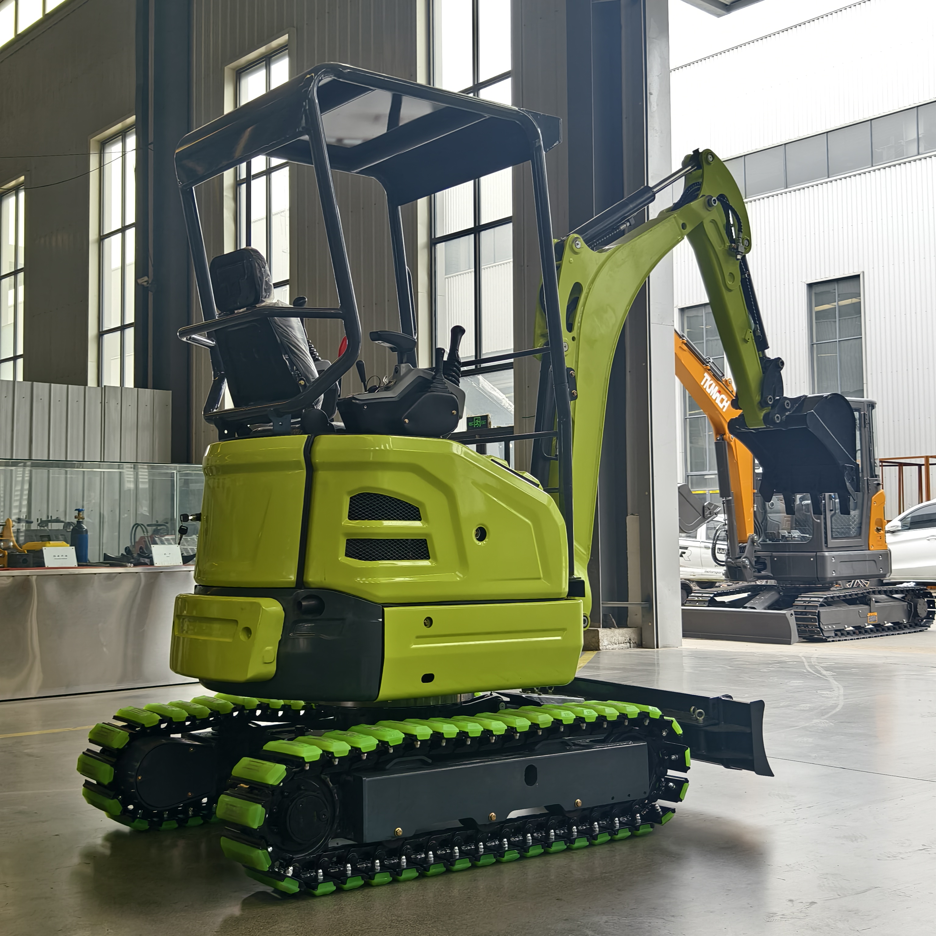 Miniexcavadora de alto rendimiento de 2 toneladas FW20Pro con motor Kubota D902 Euro5 EPA, excavadora de orugas hidráulica Fullwin 2