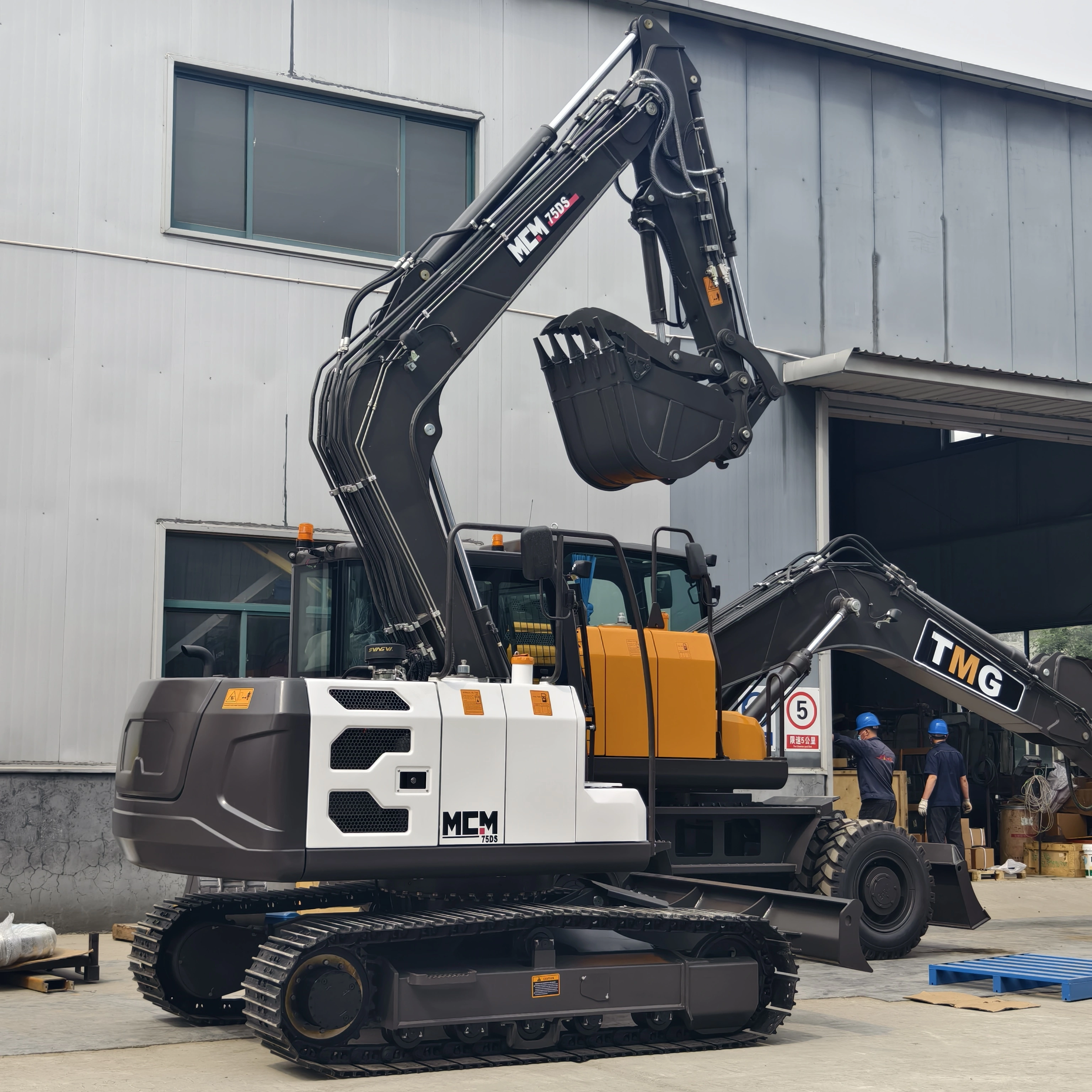 Escavadeiras Kubota de 7,5 toneladas, máquinas de terraplenagem, esteiras/rodas, pequenas escavadeiras, preços de miniescavadeiras 1
