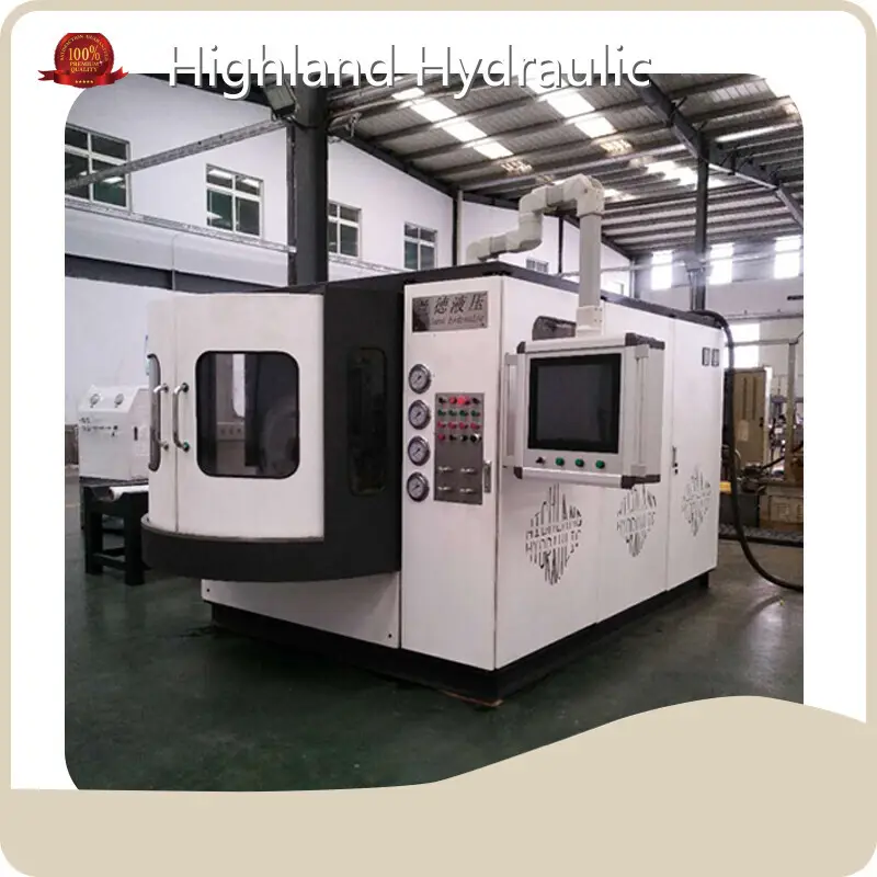 Universal Hydraulic Test Stand Plastic Film Packaging - - Highland Hydraulic 1