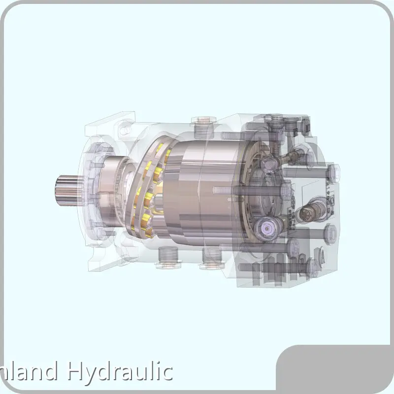 Axial Piston Hydraulic Motor HIGHLAND Plywood Casesupply 1
