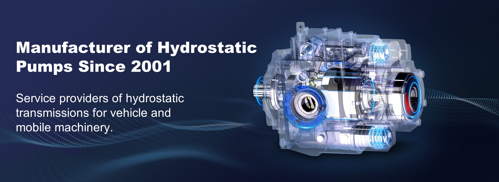 Since 2002Hydrostatic Pump  Manufacturer