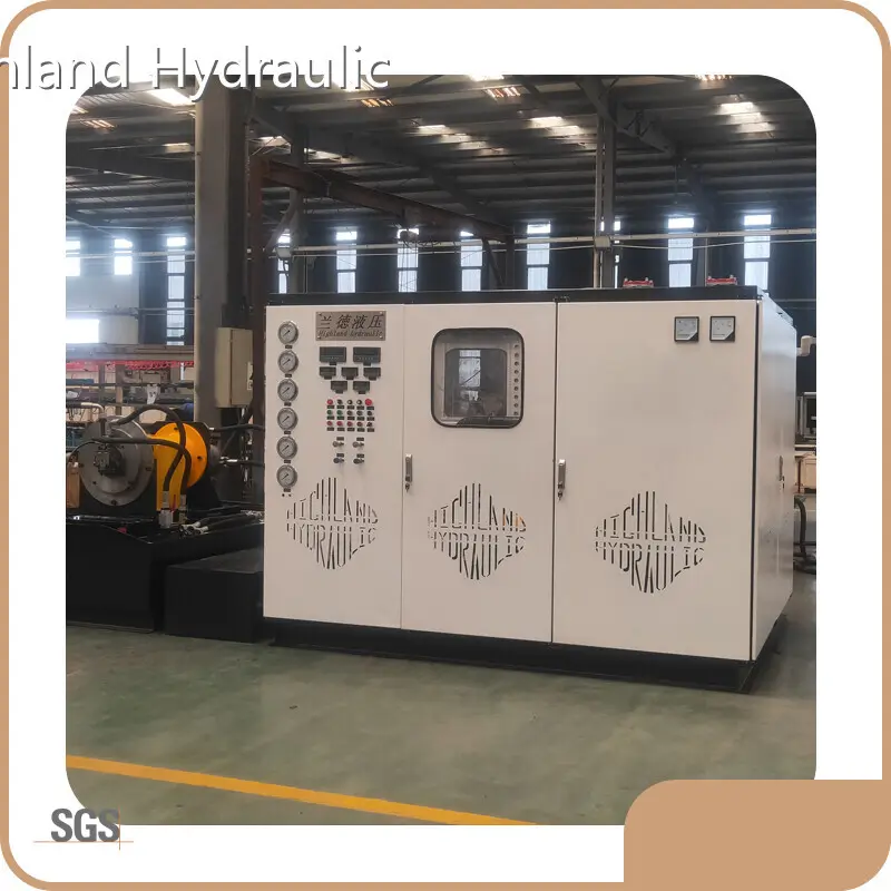 Hydraulic Test Stand 380L/min - - Highland Hydraulic 1