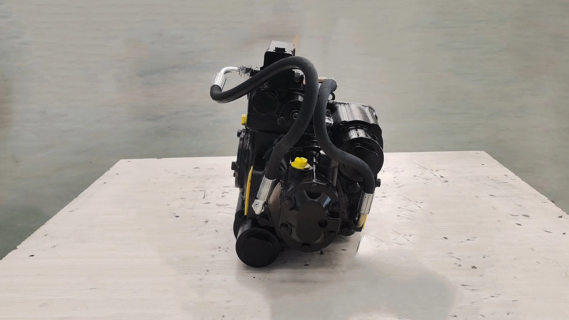 ปั๊มลูกสูบไฮดรอลิกผสมปูนซิเมนต์