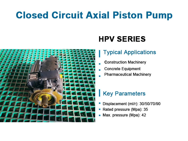 Гидравлические насосы HPV90 для гидравлической энергии