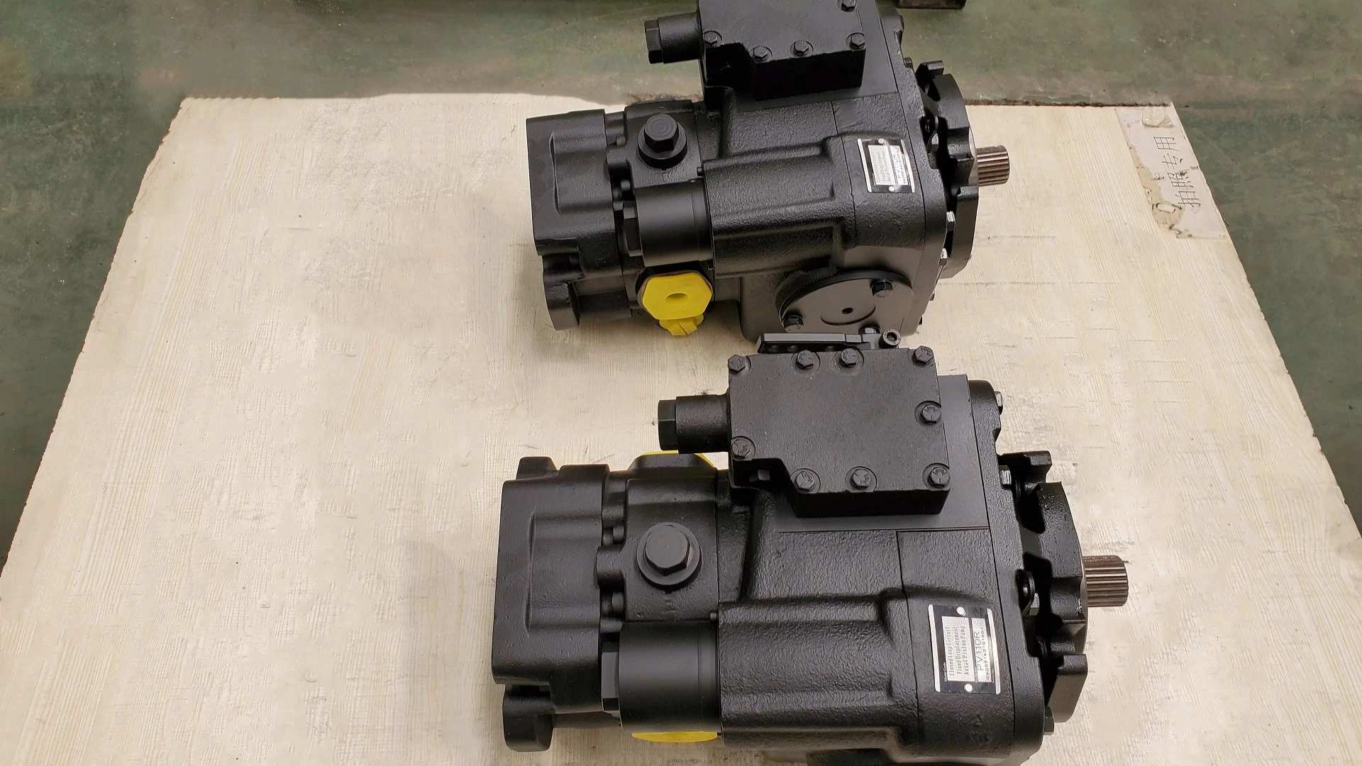 المضخات الهيدروليكية الحاصدة