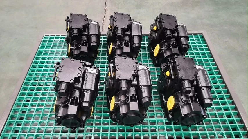 ปั๊มลูกสูบตามแนวแกนที่มีความหนาแน่นสูง