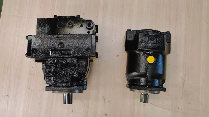 ปั๊มลูกสูบตามแนวแกนพร้อมการออกแบบแผ่นซัด