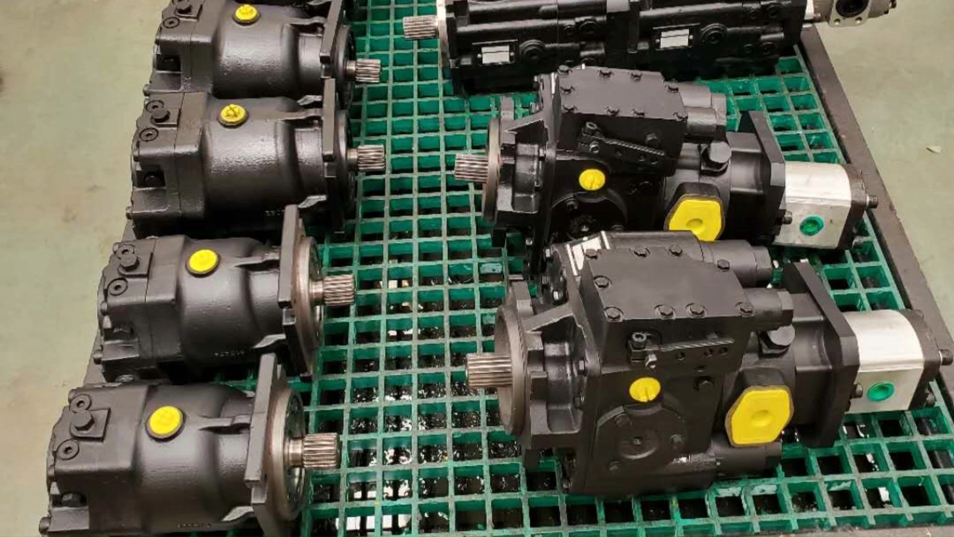 Конфигурации тандемных гидравлических насосов