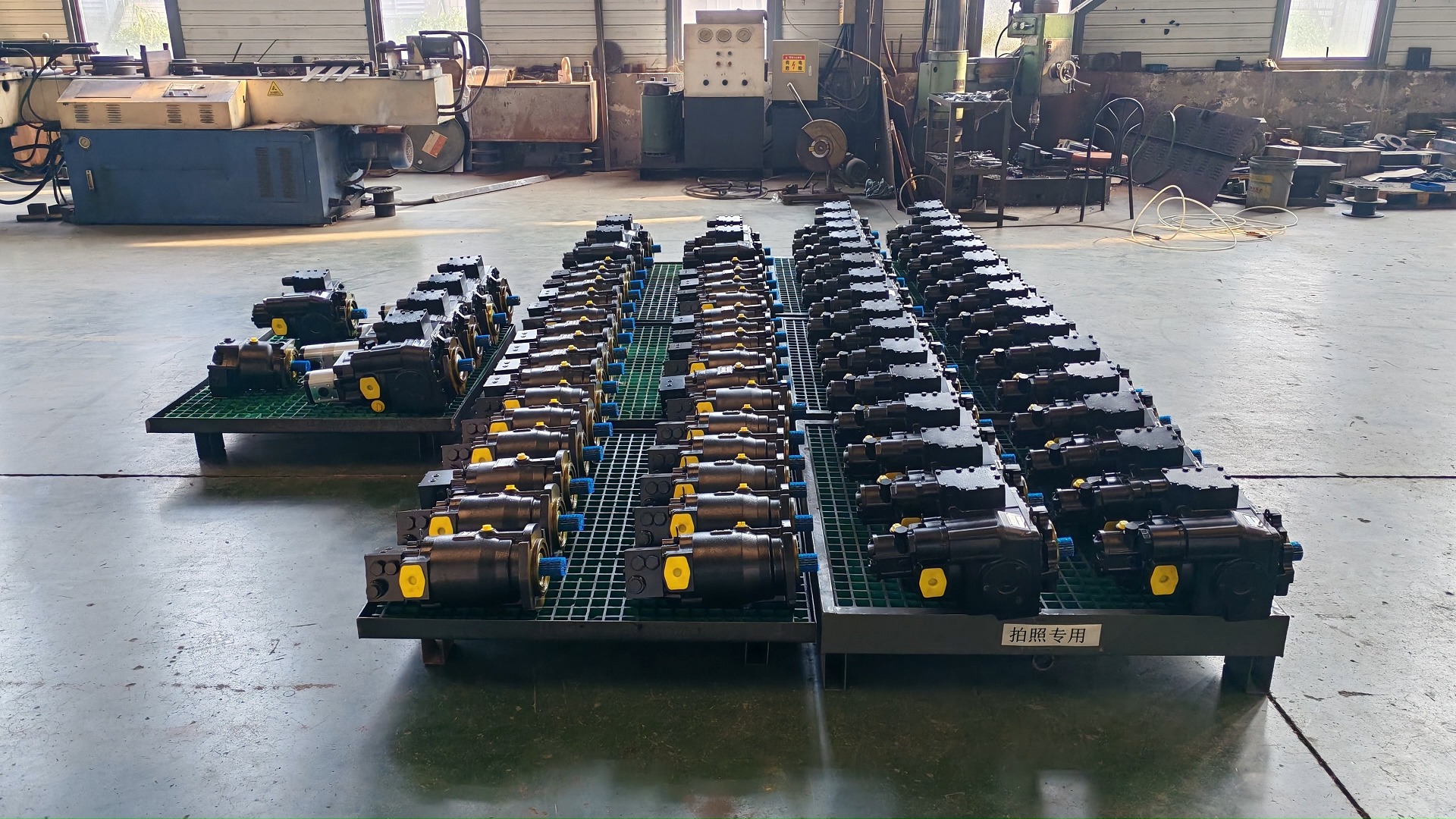 Russia Customer Order 30 Sets of Hydraulic Pumps Motors