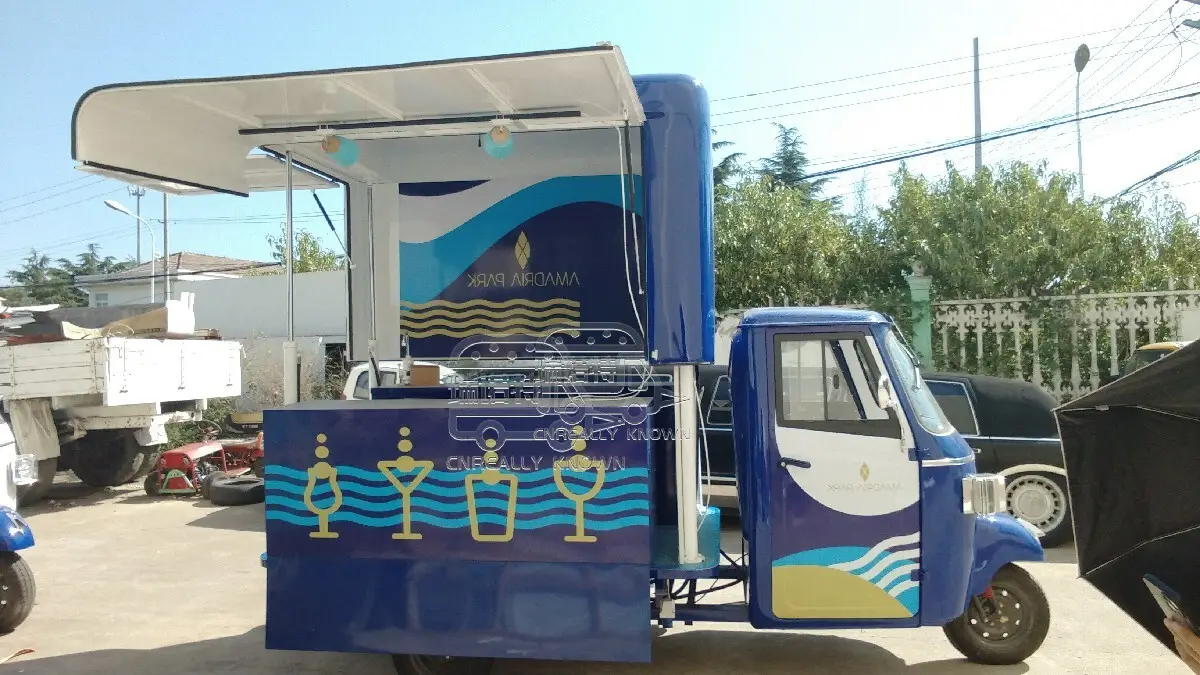 Piaggio Ape Food Truck - - Cnreally Known 4