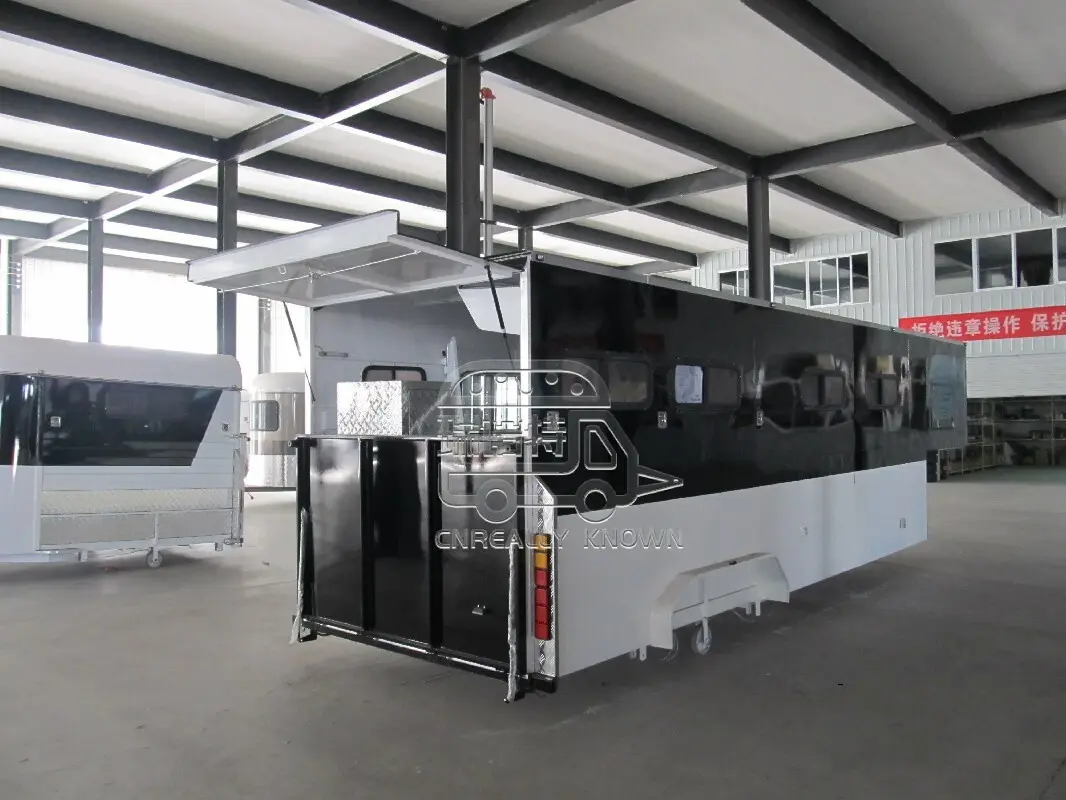 Cnreally bekannter kleiner Lebensmittelanhänger zum Verkauf mit gutem Preis 5