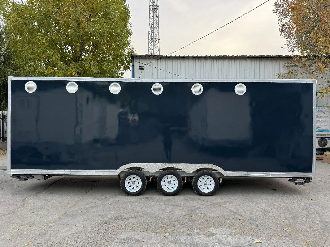 21ft Mobile Kitchen Catering Trailer 1