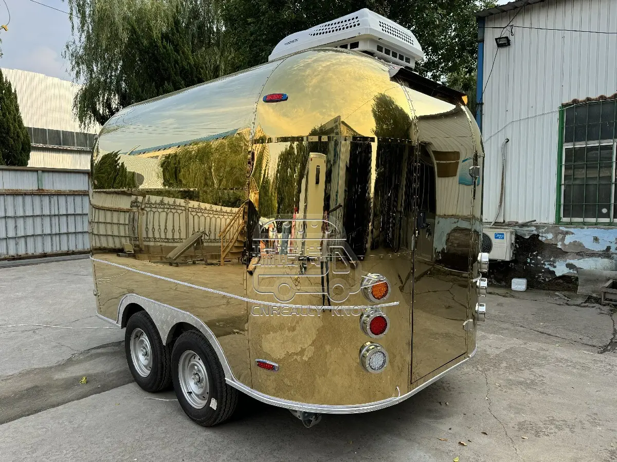 Rimorchio per alimenti mobile di piccole dimensioni a prezzo di fabbrica 8