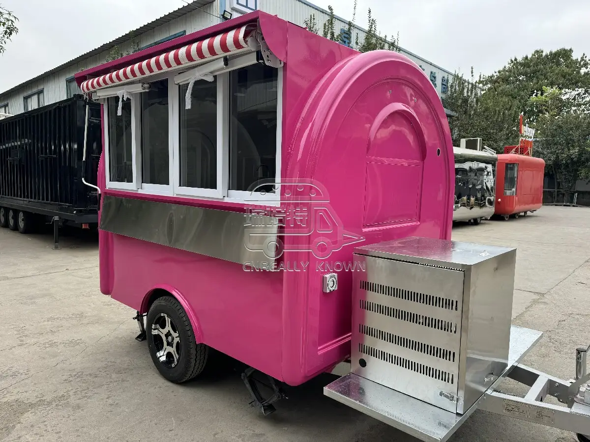 Fabricante de trailers de comida para caravanas de boa venda 3