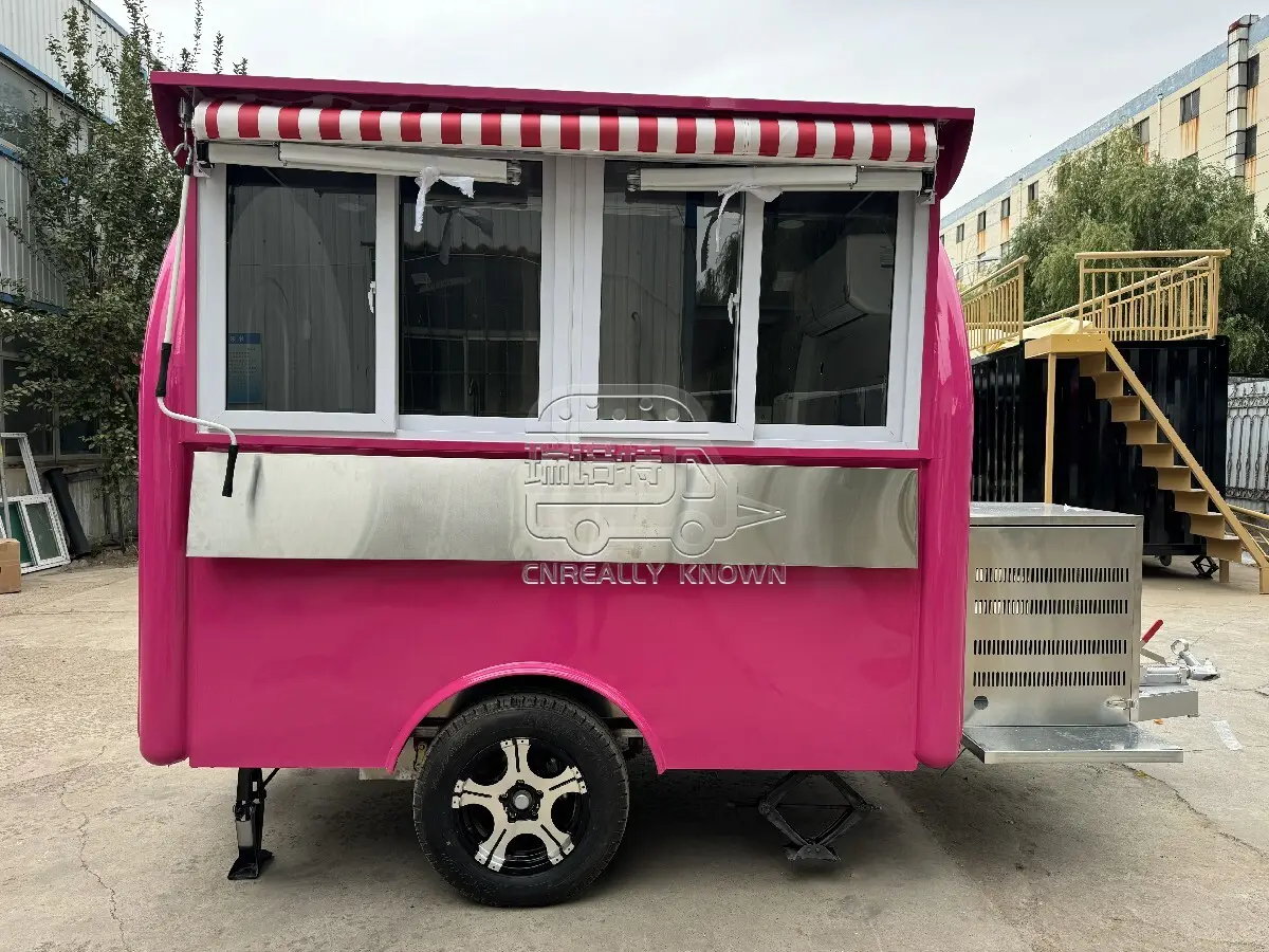 Fabricante de trailers de comida para caravanas de boa venda 2
