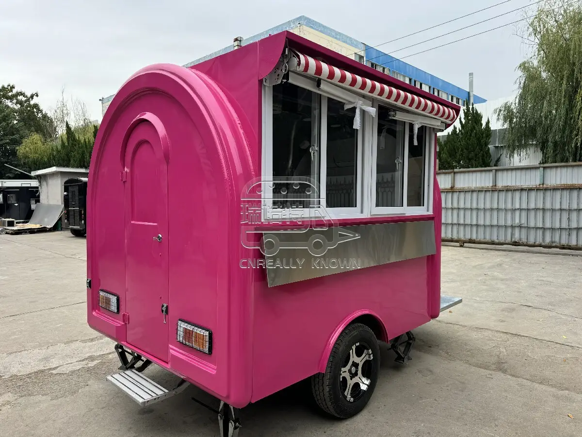 Fabricante de trailers de comida para caravanas de boa venda 4