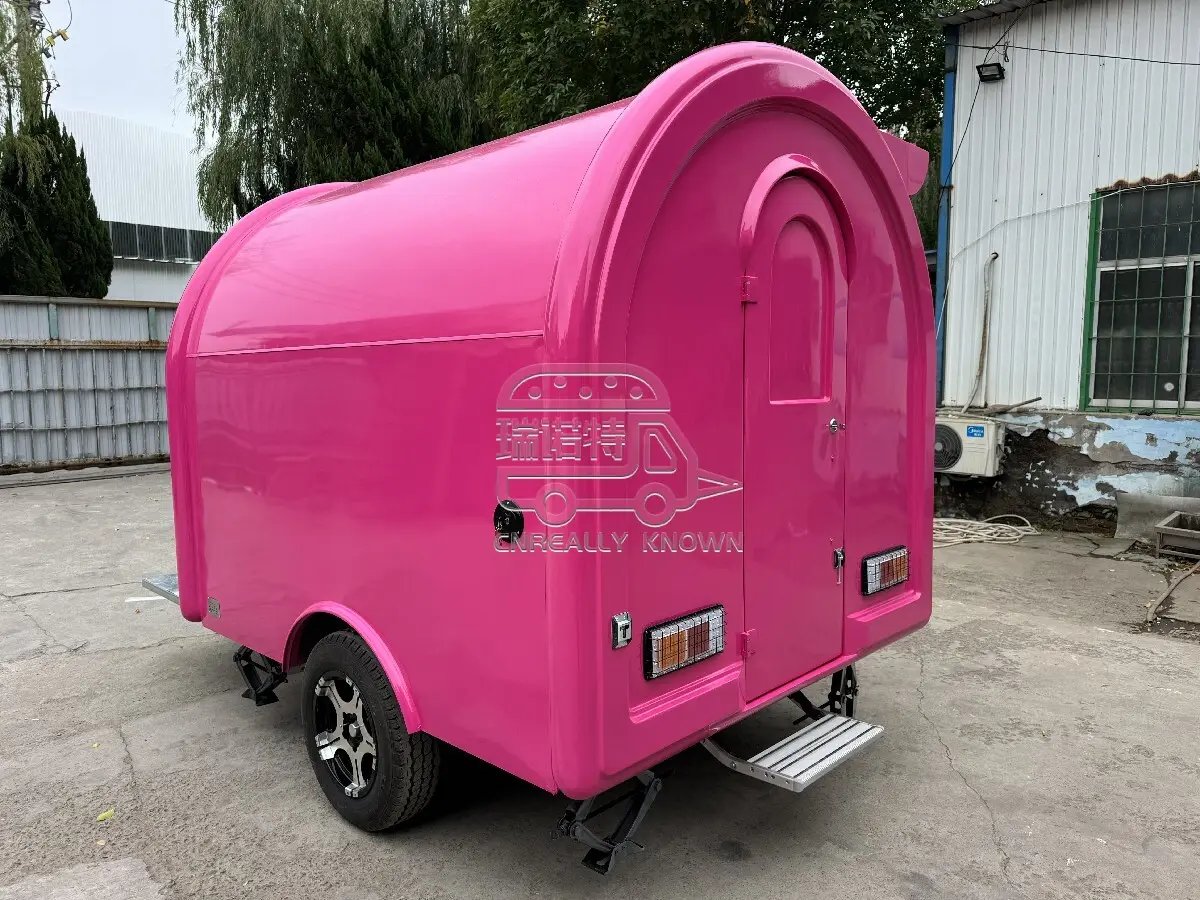 Fabricante de trailers de comida para caravanas de boa venda 5