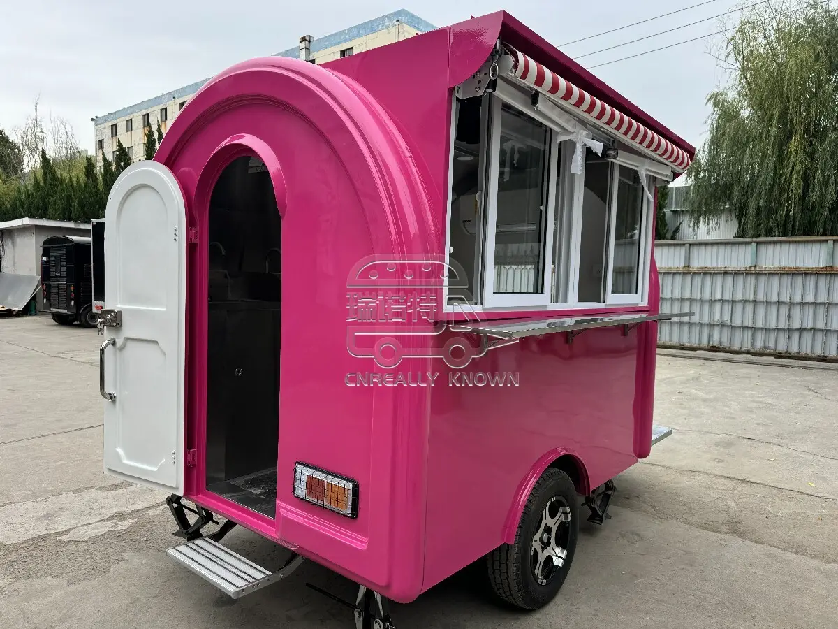 Fabricante de trailers de comida para caravanas de boa venda 7