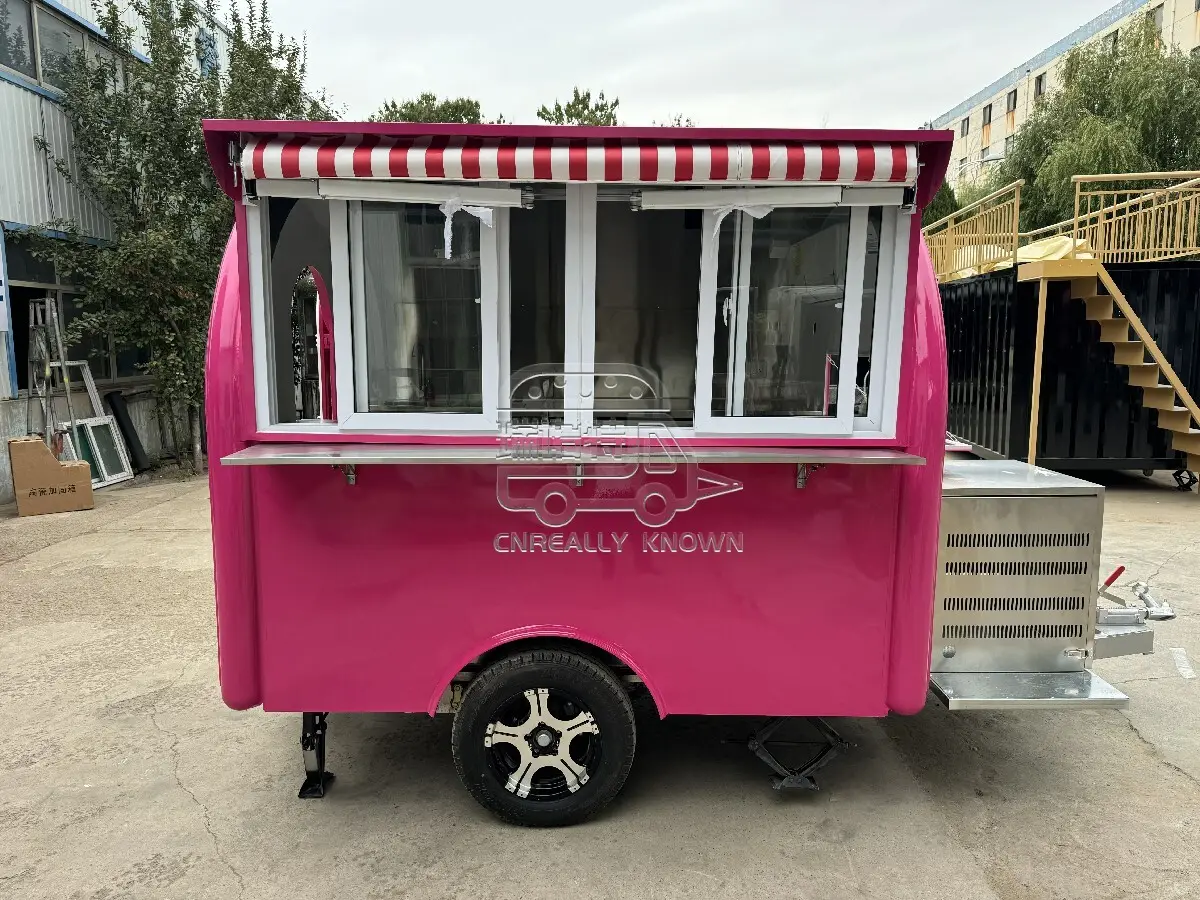 Fabricante de trailers de comida para caravanas de boa venda 8