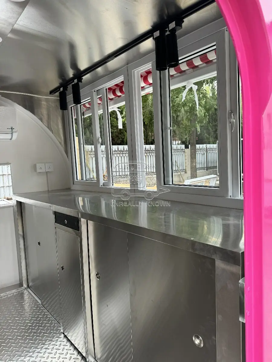 Fabricante de trailers de comida para caravanas de boa venda 13