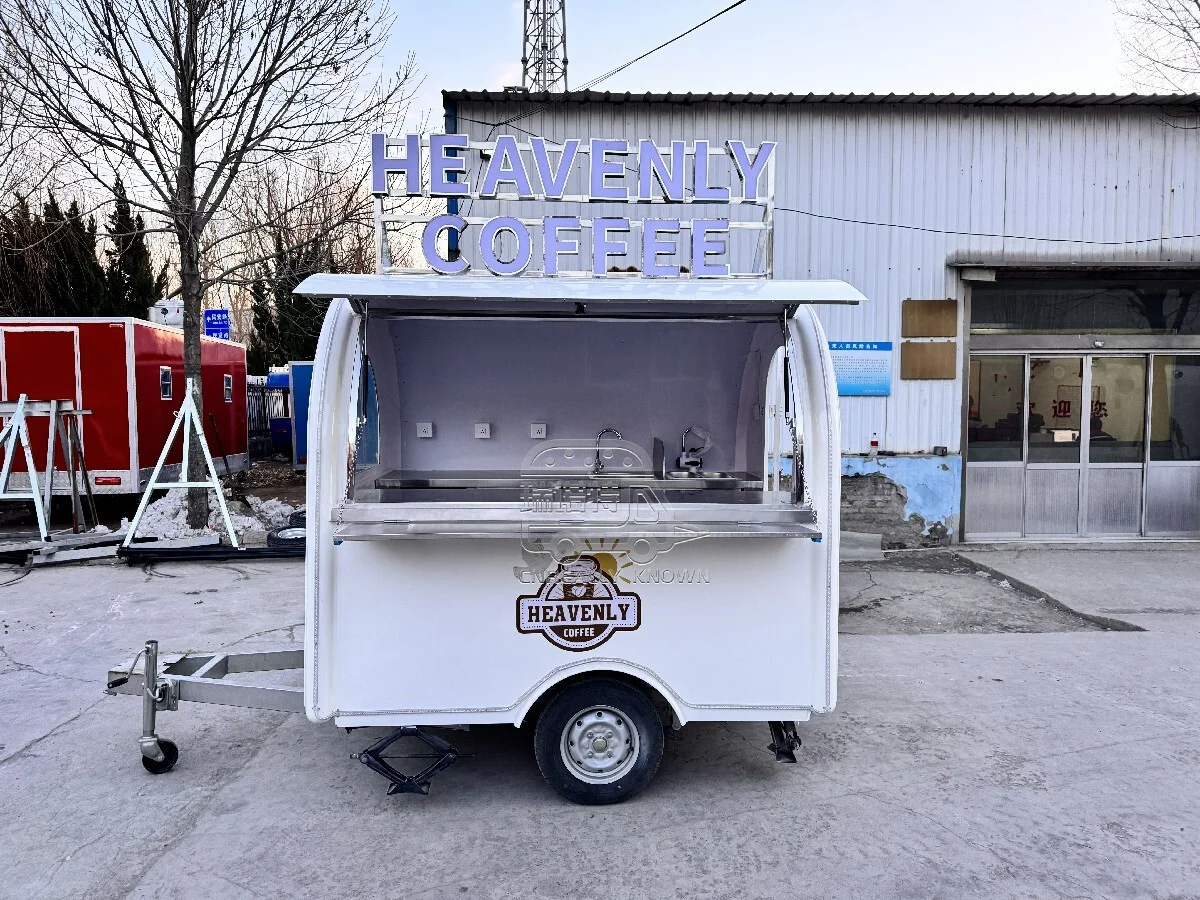 Soft Serve Ice Cream Trailer Coffee Truck 1