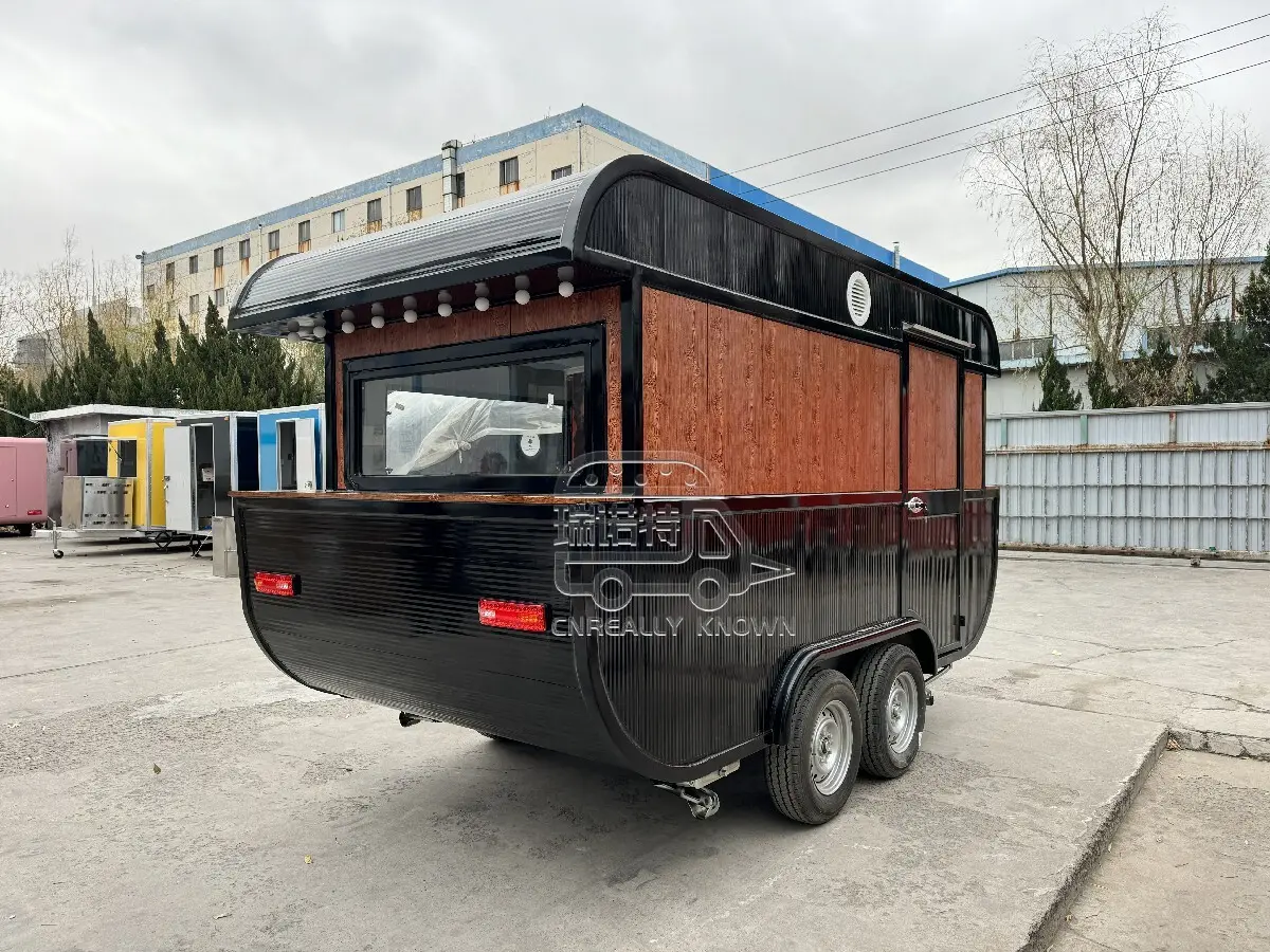 Cnreally znana mobilna przyczepa typu fast food na sprzedaż 3