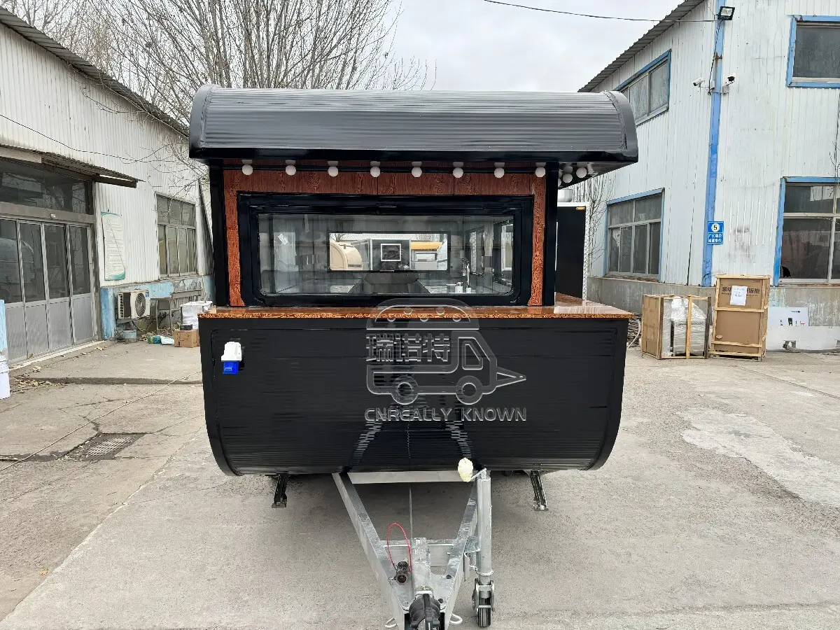 Cnreally znana mobilna przyczepa typu fast food na sprzedaż 5