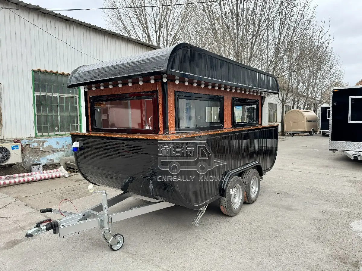 Cnreally znana mobilna przyczepa typu fast food na sprzedaż 6