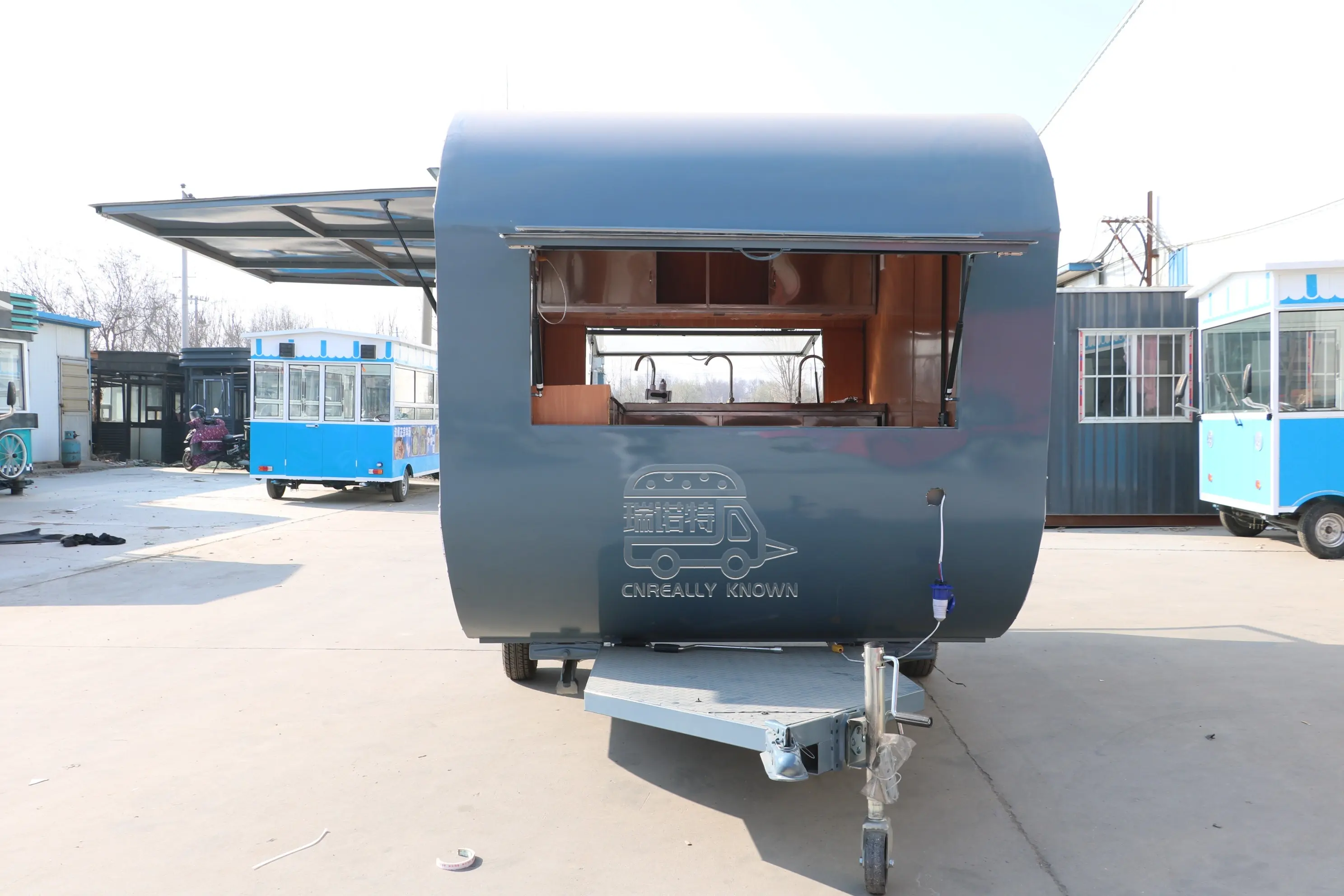 Rimorchio per alimenti attrezzato molto conosciuto in vendita dalla Cina 6