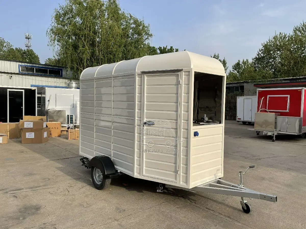 Entreprise de remorques alimentaires vides les plus vendues 7