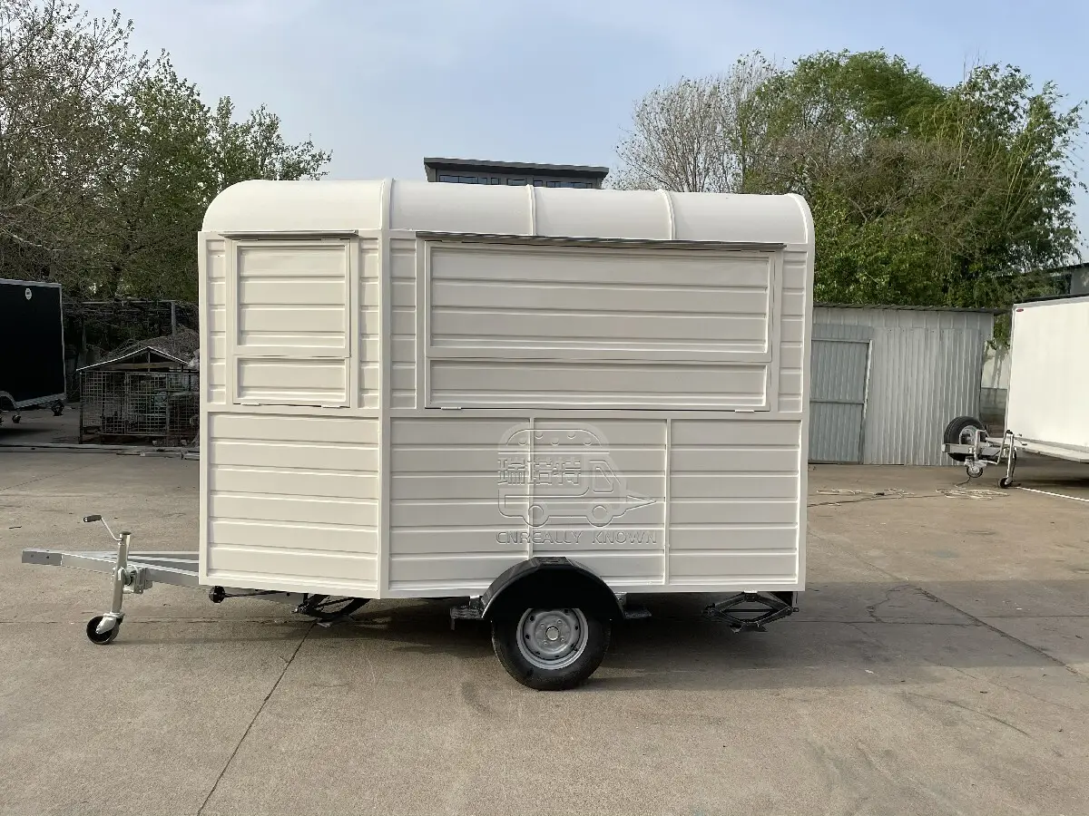 Entreprise de remorques alimentaires vides les plus vendues 6