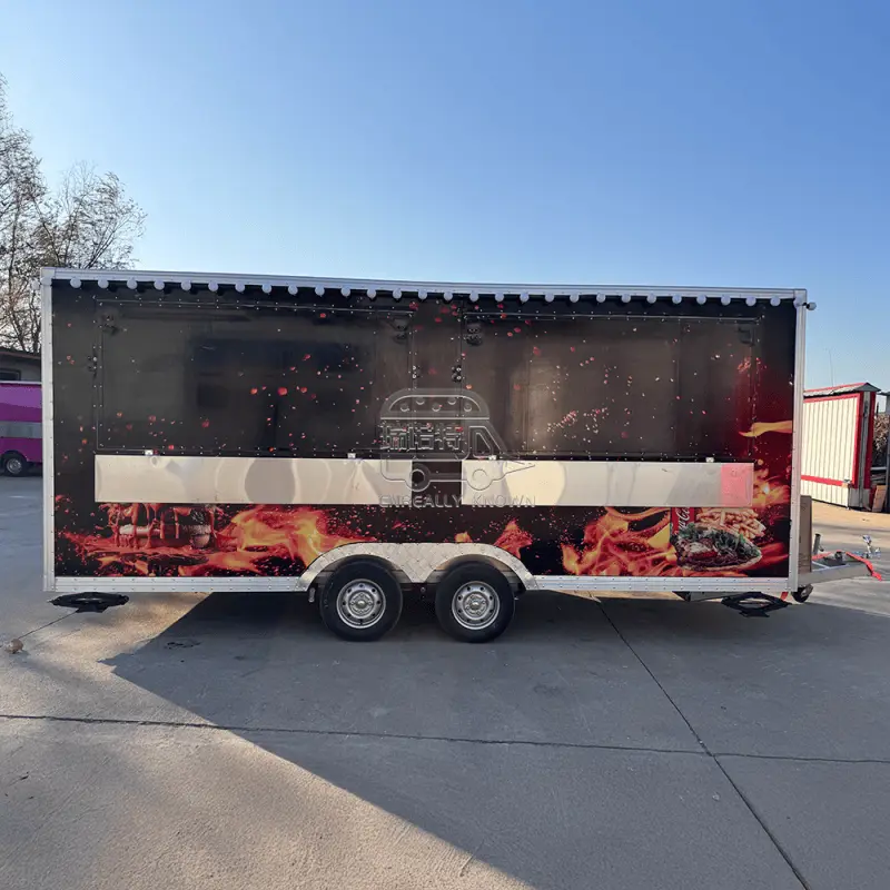 Trailers de comida local para venda no atacado - Cnreally Known 2