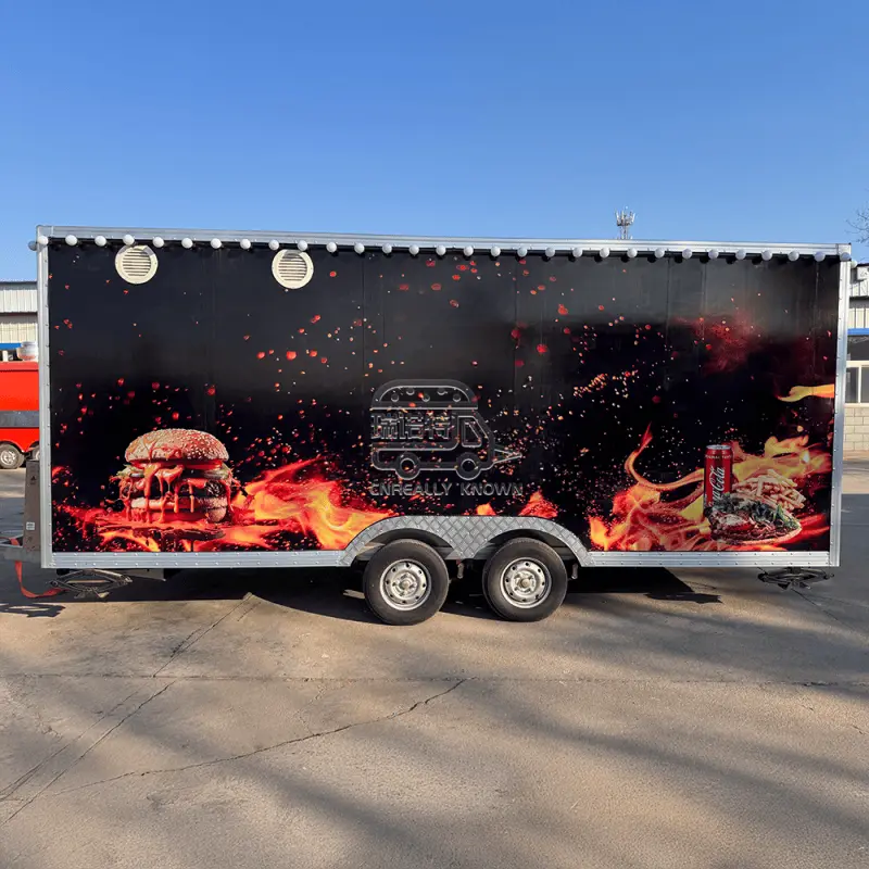 Trailers de comida local para venda no atacado - Cnreally Known 8