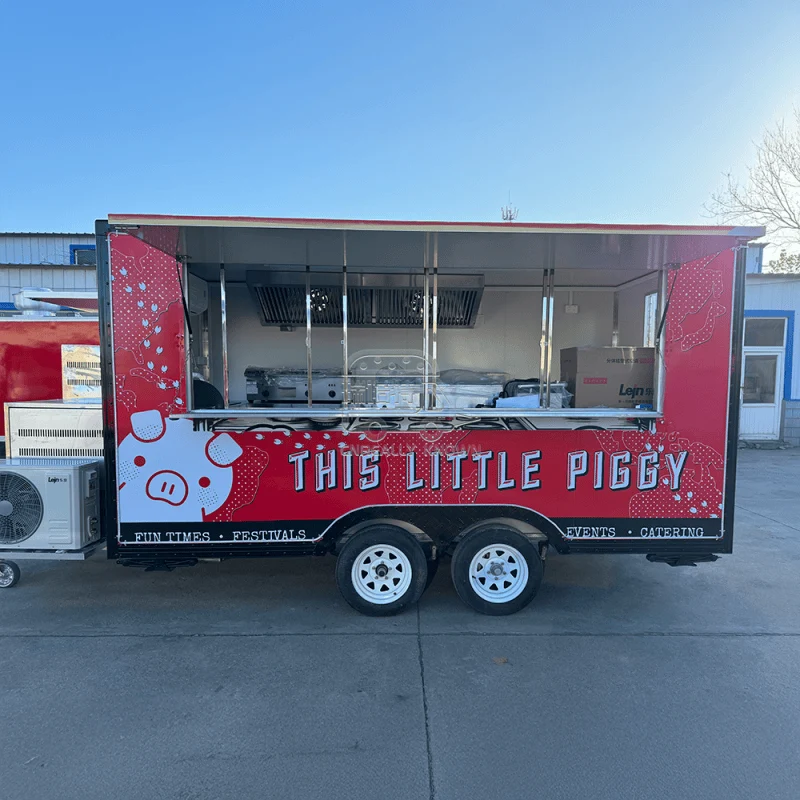 KN-FS400 Food Trailer Anpassbare LKW-LKW-Lösung 1