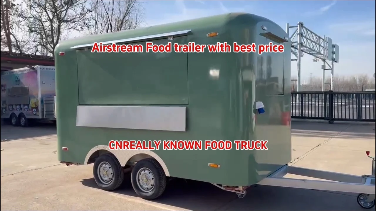 Airstream Food Truck / Food Trailer - aanpasbaar & Mobiele keuken van hoge kwaliteit 1