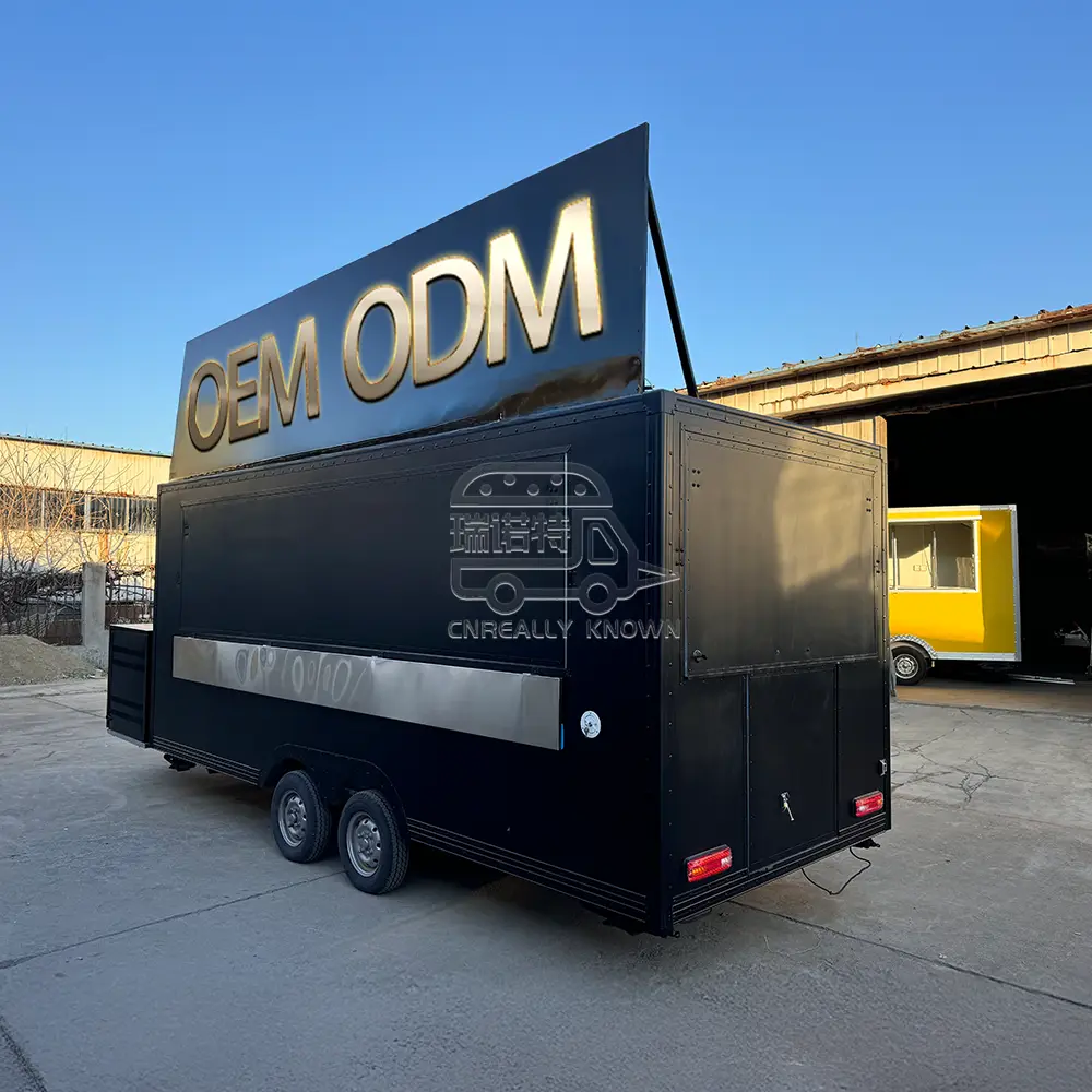Voll beladener Imbissanhänger KN-CK500 Großhandel - Cnreally Known 7