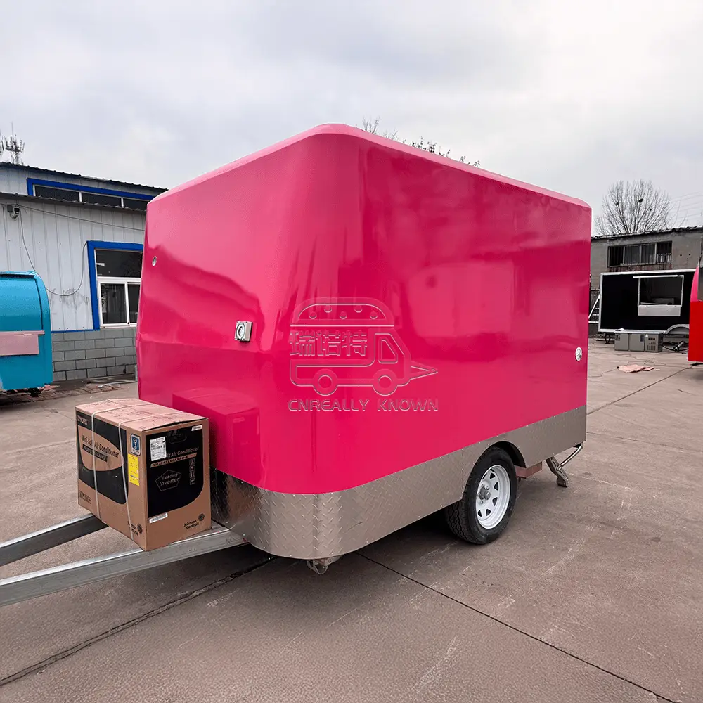 Remorcă alimentară chinezească de vânzare fierbinte Companie de remorci alimentare chinezești 7