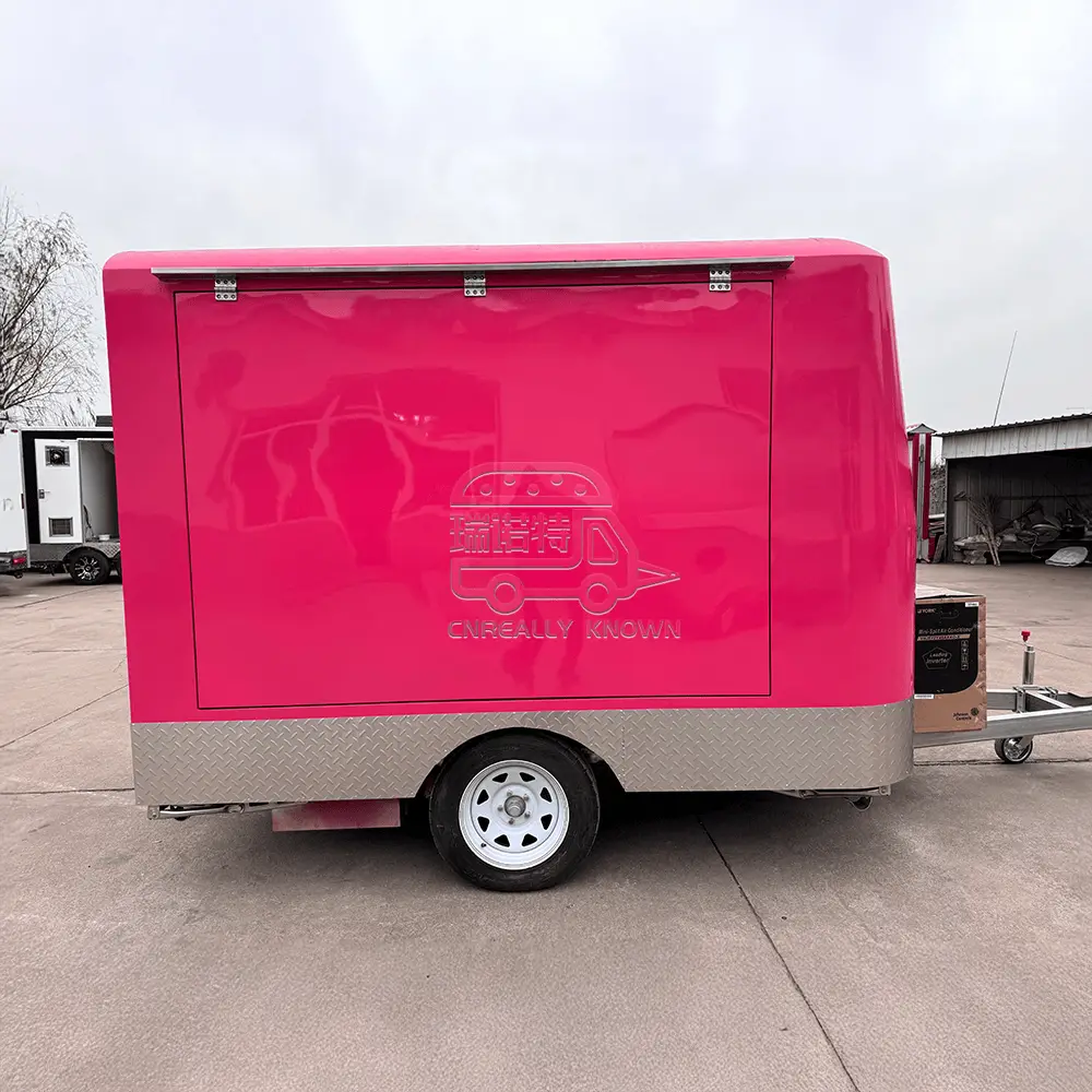 Remorcă alimentară chinezească de vânzare fierbinte Companie de remorci alimentare chinezești 10