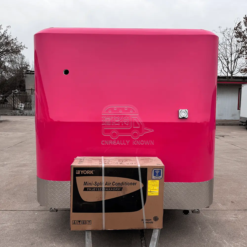 Remorcă alimentară chinezească de vânzare fierbinte Companie de remorci alimentare chinezești 2