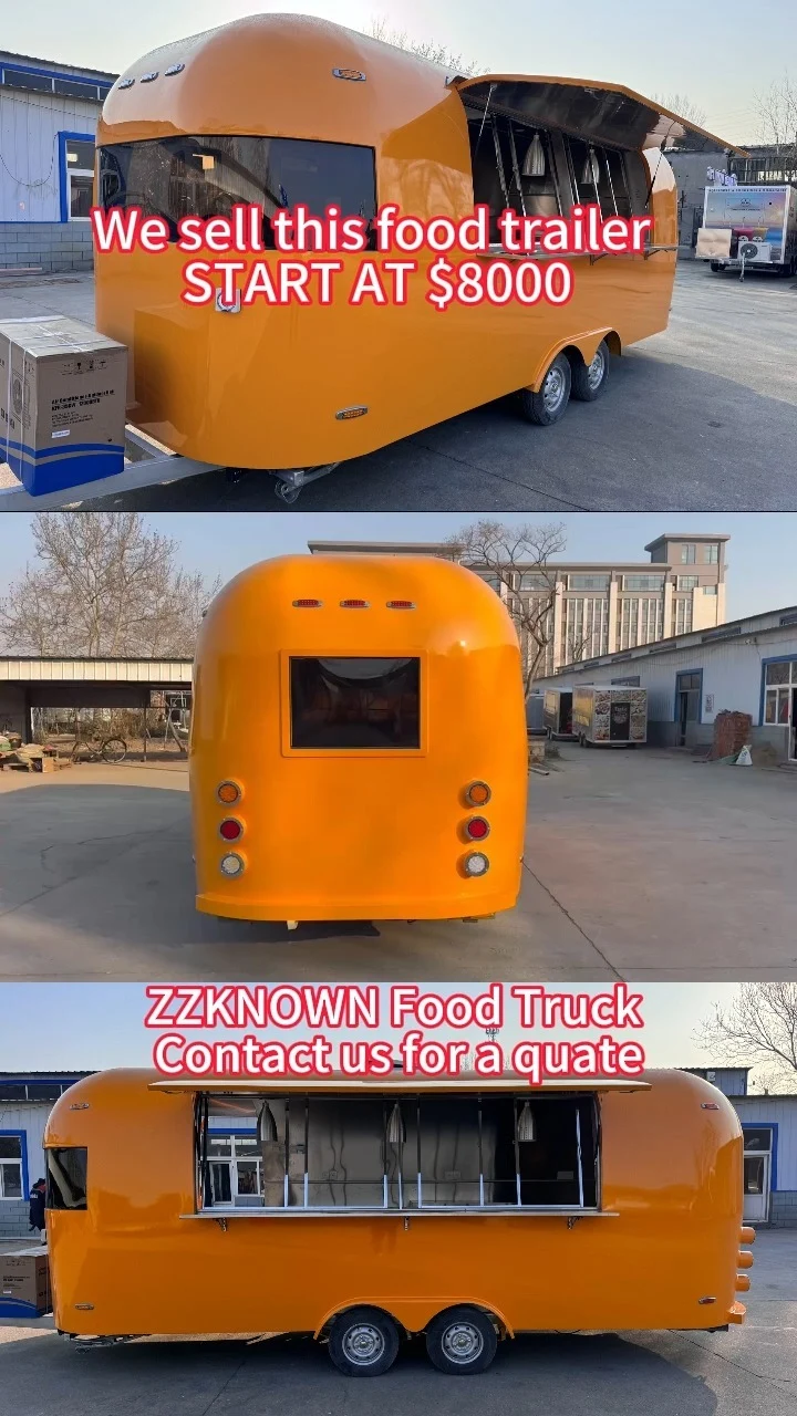Zwiastun koncesji na sprzedaż | Producent ciężarówek z jedzeniem chińskiego