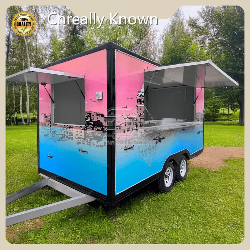 Good Selling Large Food Trailer Price List 1