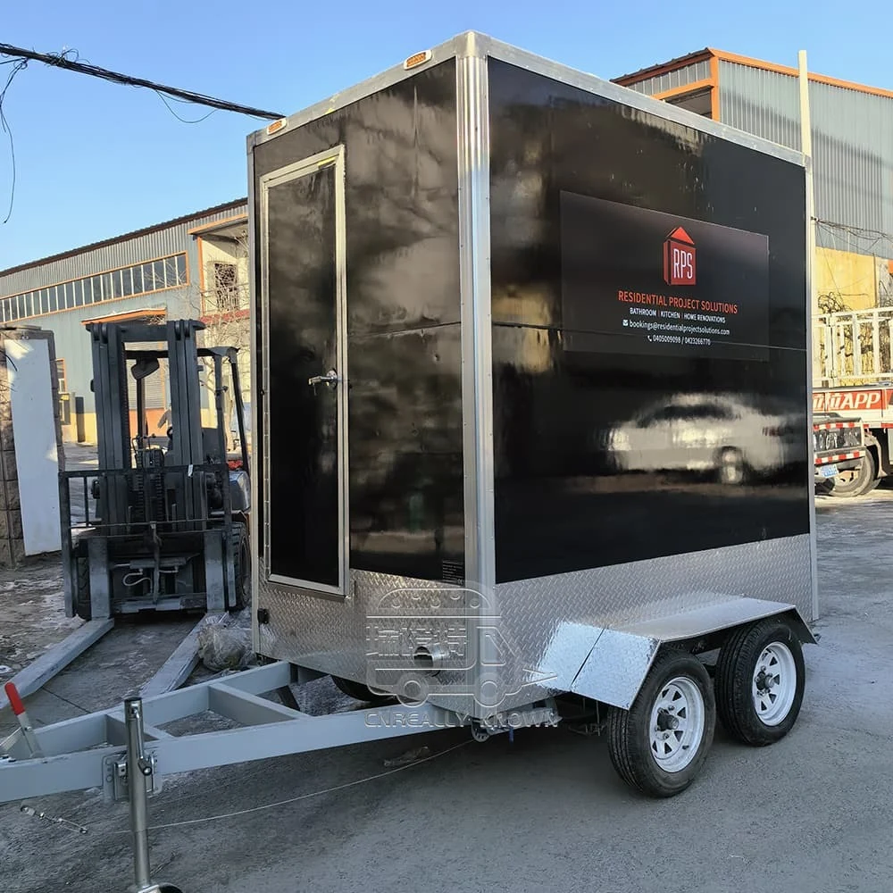 Affordable Portable Restrooms Trailers | CK-240CS All-in-One Restroom & Shower Unit 1